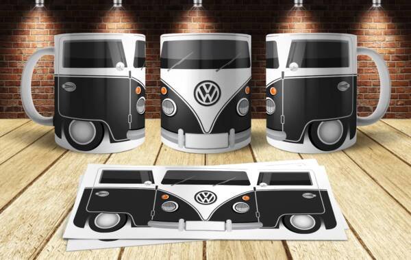 Taza Volkswagen Combi – Estilo Clásico
